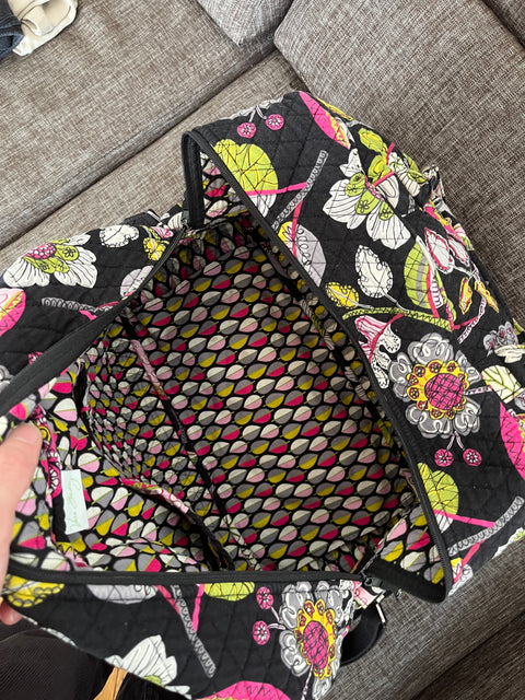 Vera Bradley Quilted Travel Tote Bag
