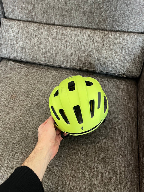 Neon Yellow Specialized Align II MIPS Helmet, Size M/L or 56-60cm