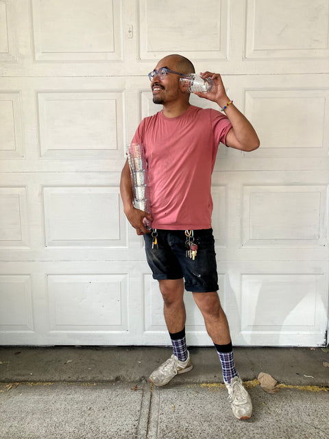 3 (Three) Tall Glasses