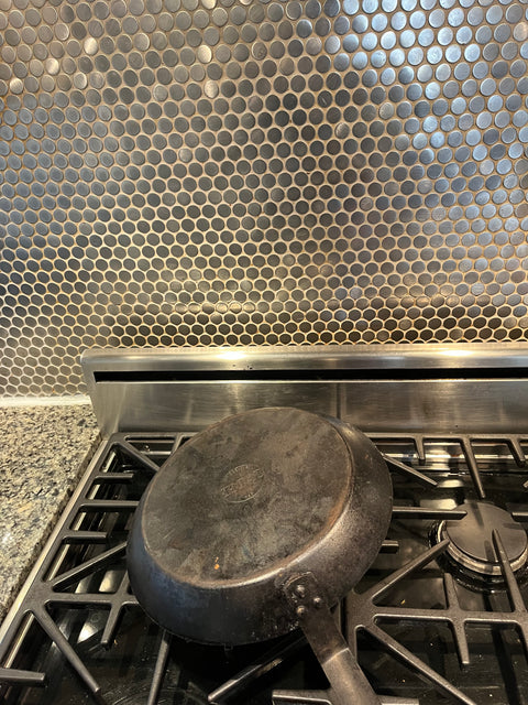 The Thinner Lodge Cast Iron Pan, 12" Wide