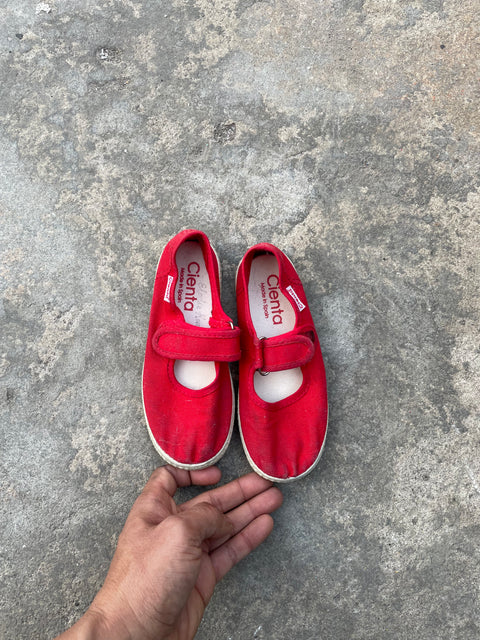 Cienta Red Kids' Shoes from Spain, Sz 27
