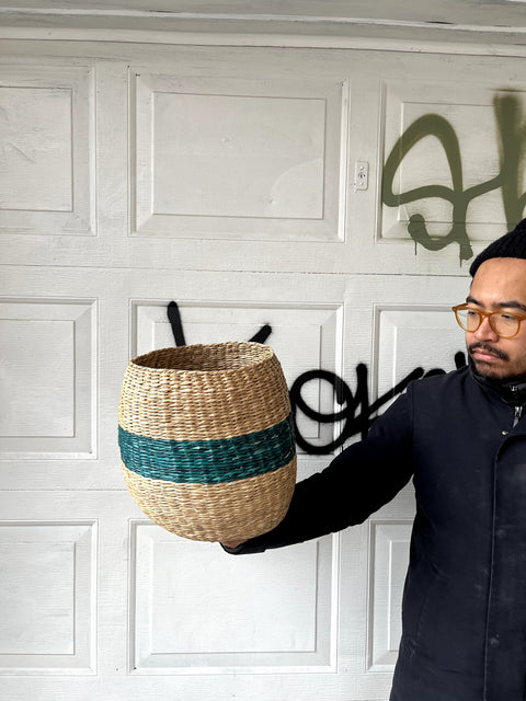 Just A Nice Rounded Woven Basket