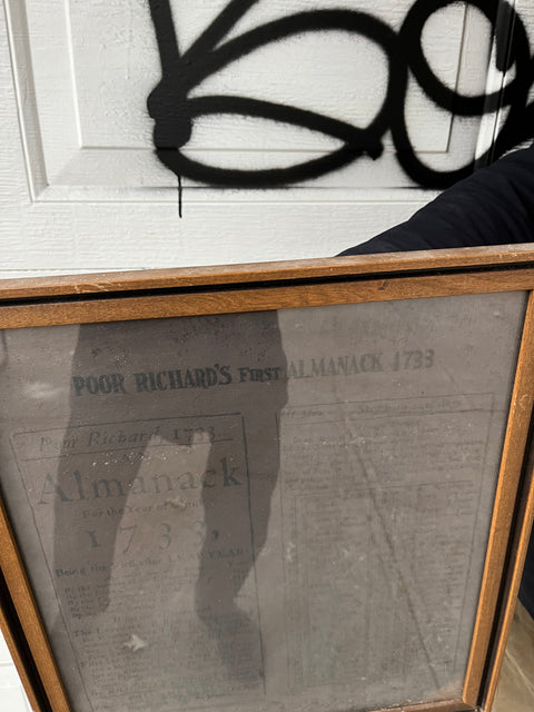 Pair Of Framed Historical Documents (Or Just Really Nice Frames)