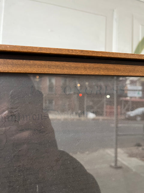 Pair Of Framed Historical Documents (Or Just Really Nice Frames)