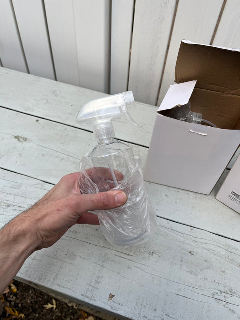 4 Cleaning Spray Bottles