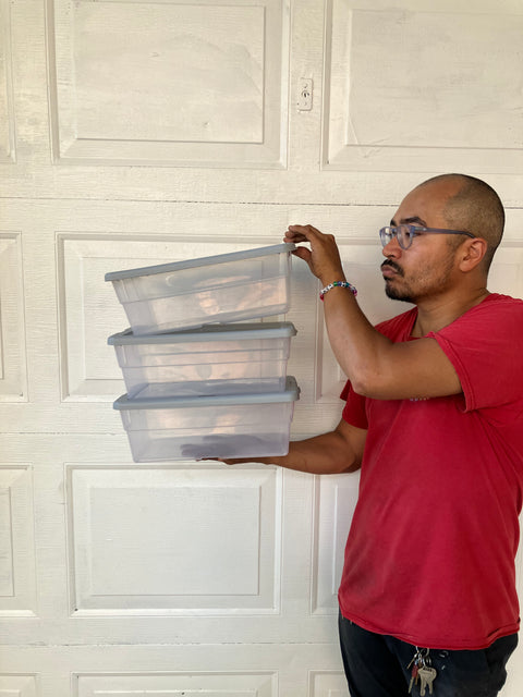 3 Small Sterilite Boxes