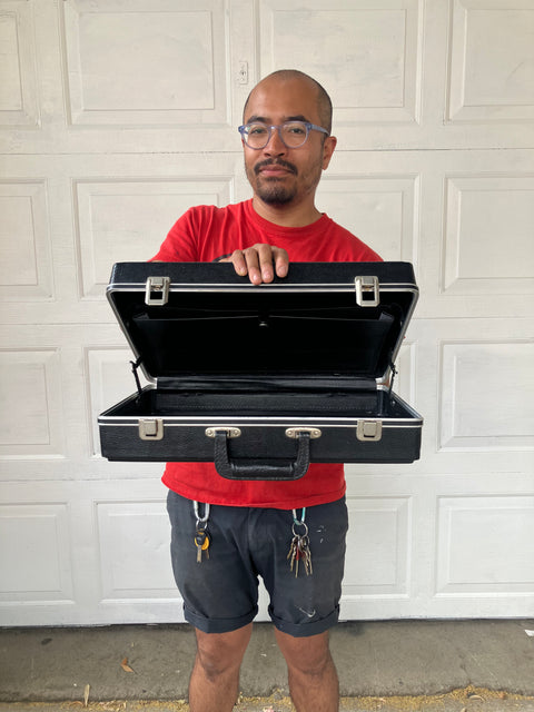 Vintage Pulp Fiction-esque Briefcase