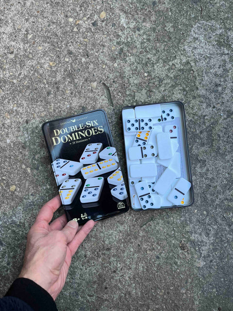 Double-Six Dominoes Set