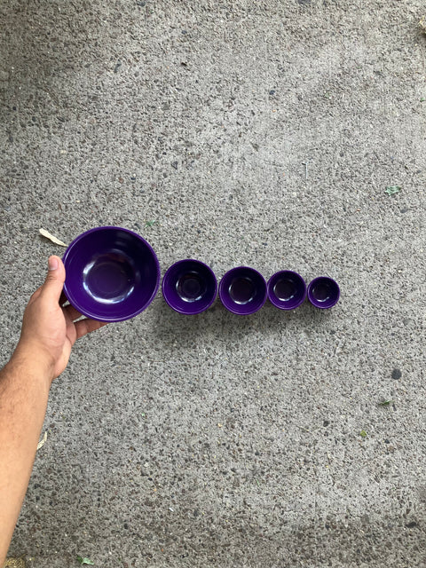 Purple Ramekin Set
