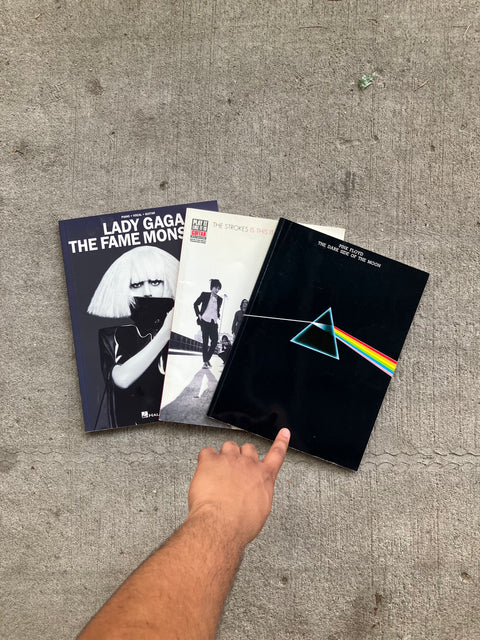 Sheet Music for Gaga, Pink Floyd, The Strokes