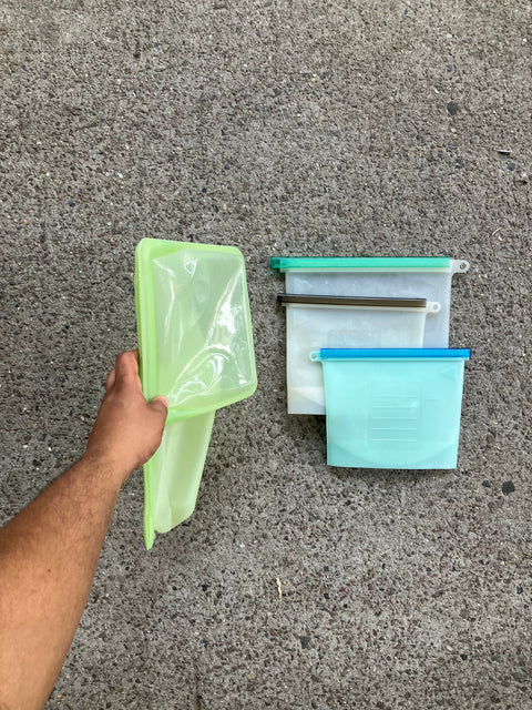 Some Resuable, Resealable Sous Vide and Snack Bags