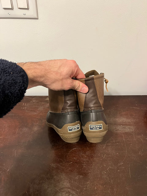 Sperry Duck Boots, Size US 8 W Or EU 39