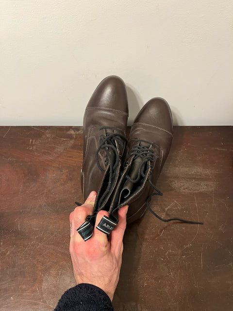 Ariat Heritage IV Lace Paddock Boots, Size US 9 W or EU 40