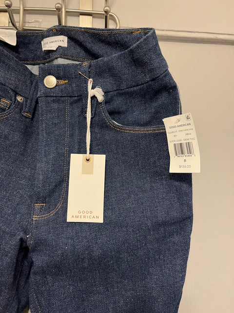 Brand New Good American Always Fits Good Legs Skinny Jeans, Size 6-12