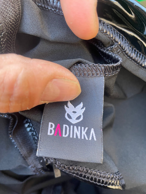 Double Slit Mini Skirt by Badinka, Sz