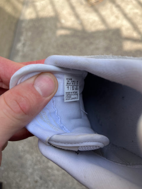 Like New Asics EX89 White Sneakers, Size US 8M or EU 41.5