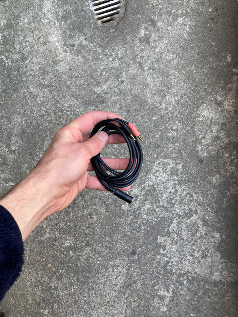 2 Male to 1 Female Audio Cable