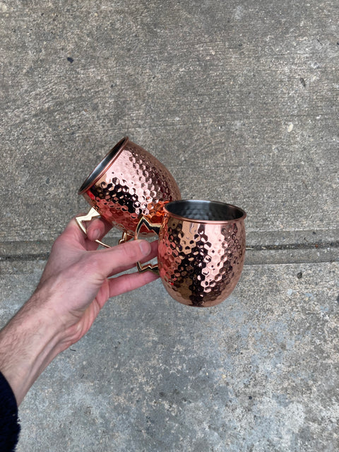 2 Moscow Mule Mugs