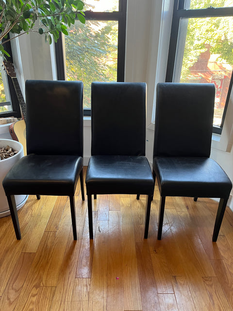 Leather-ish Chairs