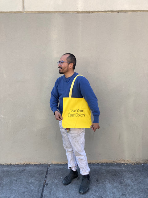 Yellow Primary Tote