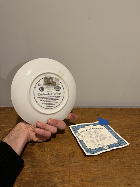 Bradford Exchange "Emerald Elegance" Collector Plate By Oleg Gavrilov, 8" Wide