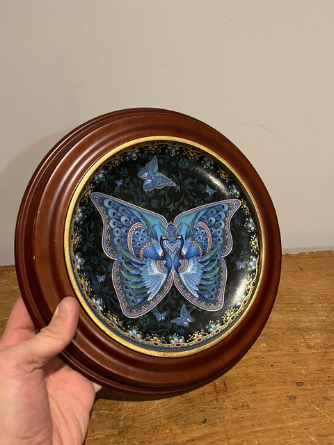 Bradford Exchange "Enchanted Wings" Collector Plate By Oleg Gavrilov, 11" Wide