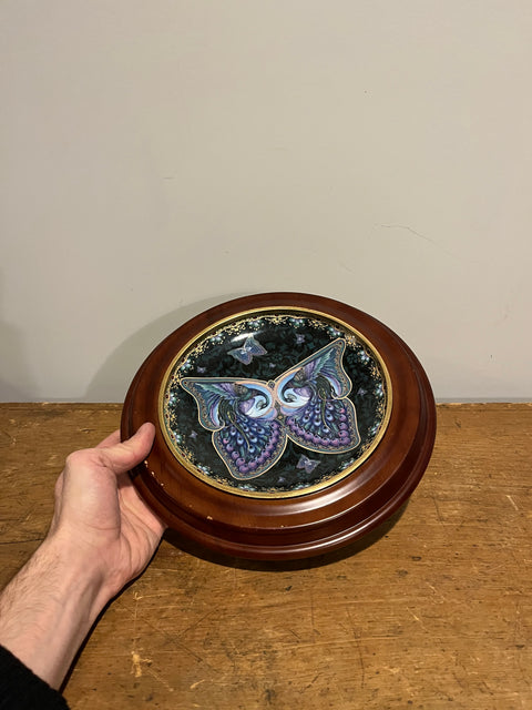 Another Bradford Exchange "Enchanted Wings" Collector Plate By Oleg Gavrilov, 11" Wide