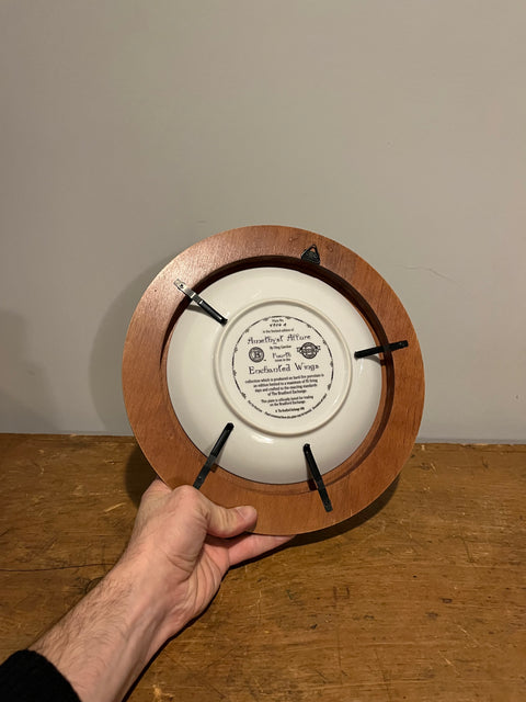 Another Bradford Exchange "Enchanted Wings" Collector Plate By Oleg Gavrilov, 11" Wide
