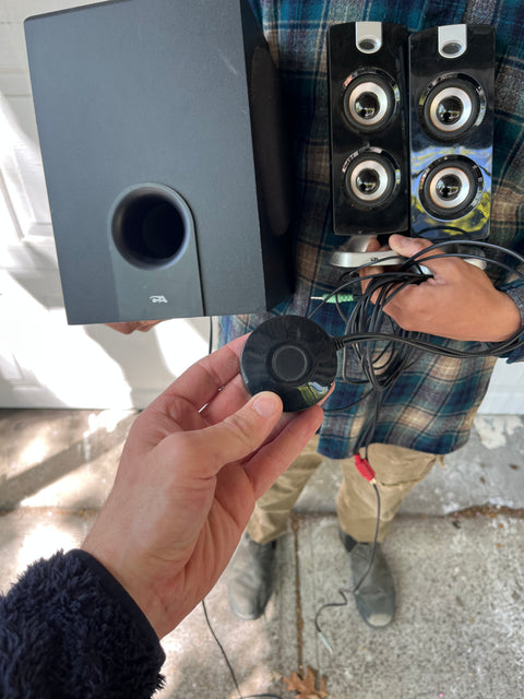 Cyber Acoustics 3pc Computer Speaker System
