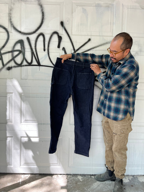 Uniqlo Wide Fit Work Pants Jeans, Size M Waist 30-33"