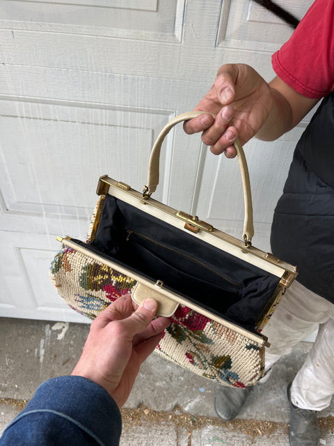 Vintage Tapestry Purse