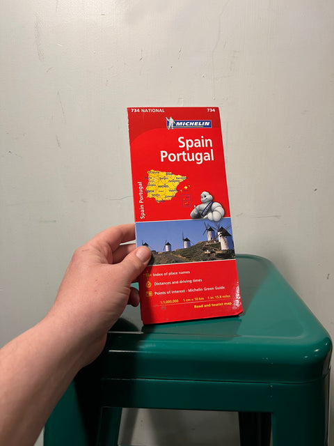 Map of Spain & Portugal