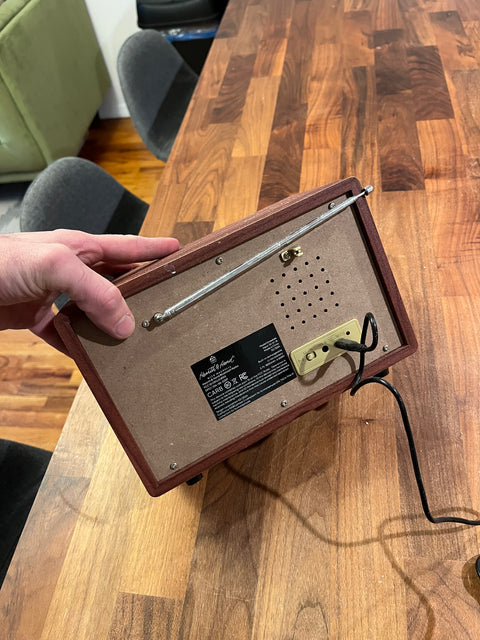 Hearth & Hand Portable AM/FM Bluetooth Radio