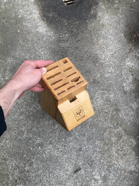 Wüsthof Wood Knives Block