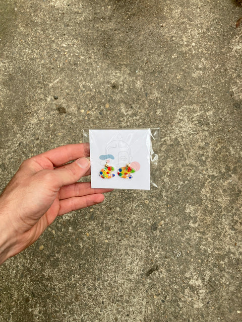 Cute Color Palette Earrings