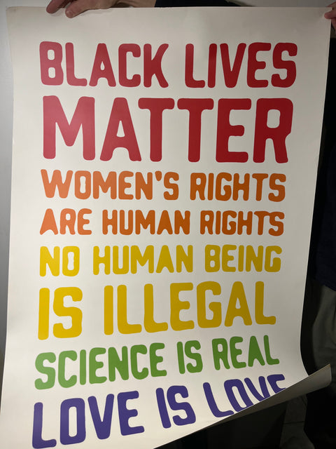 Large BLM print