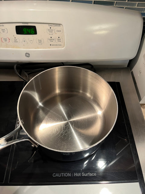 Tramontina Tri-Ply Stainless Steel Pot, 3Qt