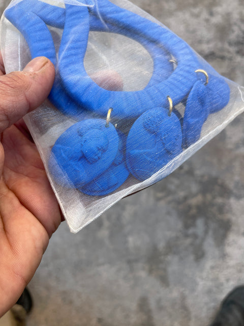 Big Big Blue Earrings