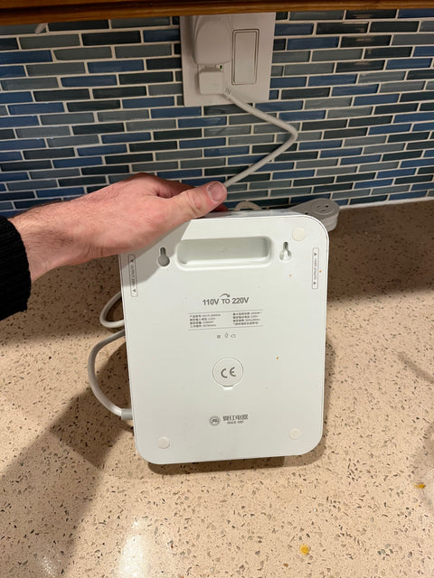MYOYAY Voltage Converter Transformer For EU To US Appliances