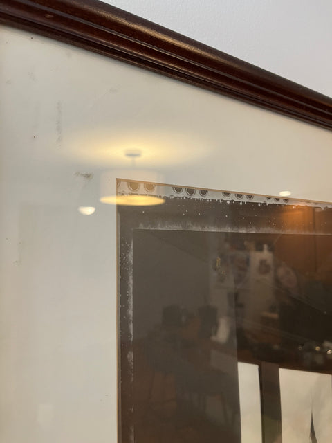 Large Tom Baril "Chrysler Building Through Window" Print, 26x32"