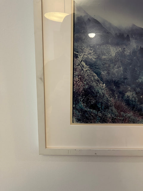 Loooong Framed Ocean Landscape, 47x24"