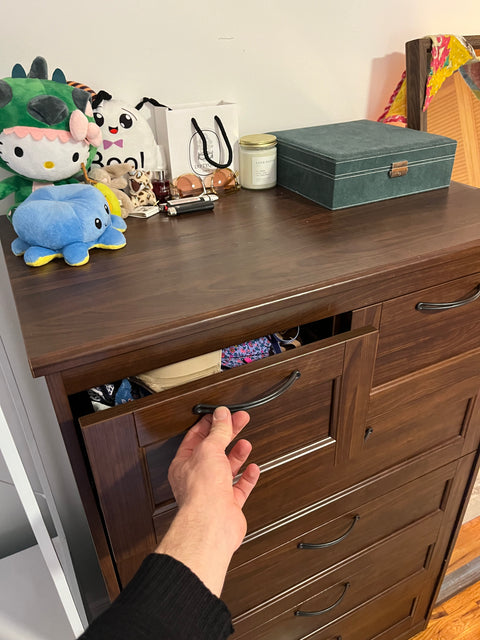 IKEA SONGESAND 6-Drawer Dresser, W32xD20xH50"