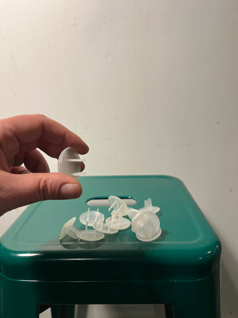 Set of Child Safety Outlet Plugs