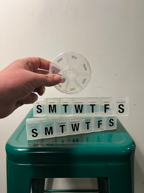 Three Pill Organizers