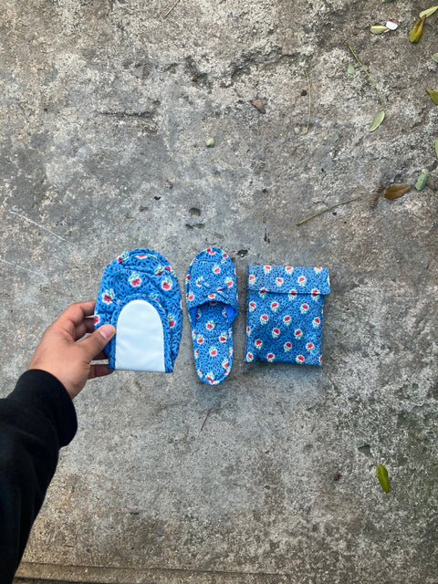 Lil' Packable Slipper Set