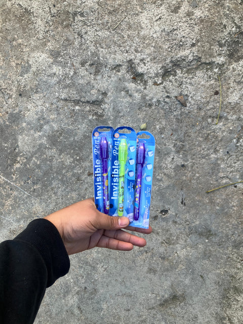 Set of Invisible Pens