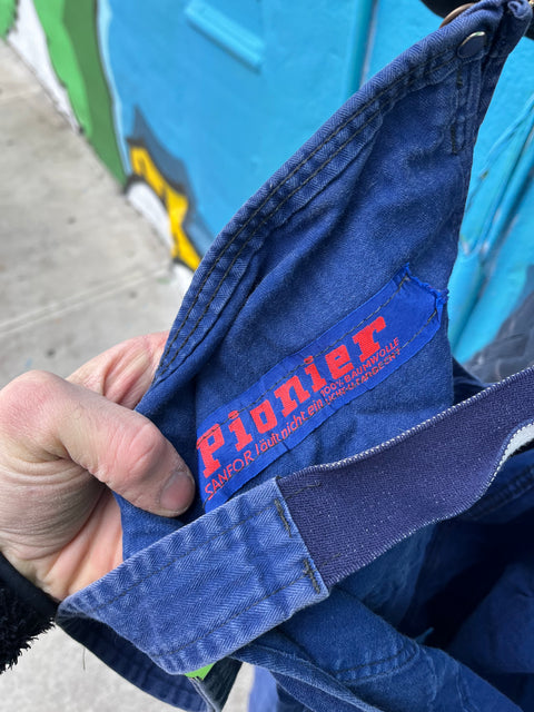 Pionier Denim Overalls, Size 52