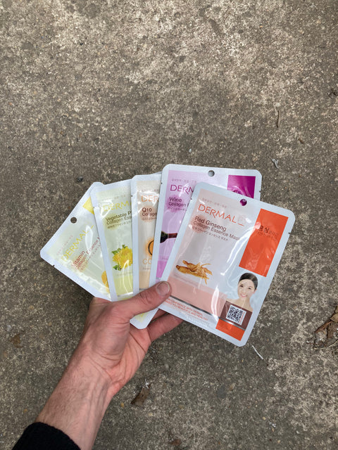 Dermal Korea Essence Face Masks