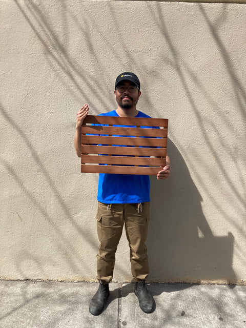 Wood Shower Mat