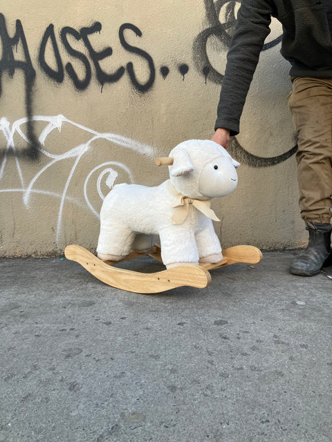 A Beautiful Rocking Sheep Named Michael